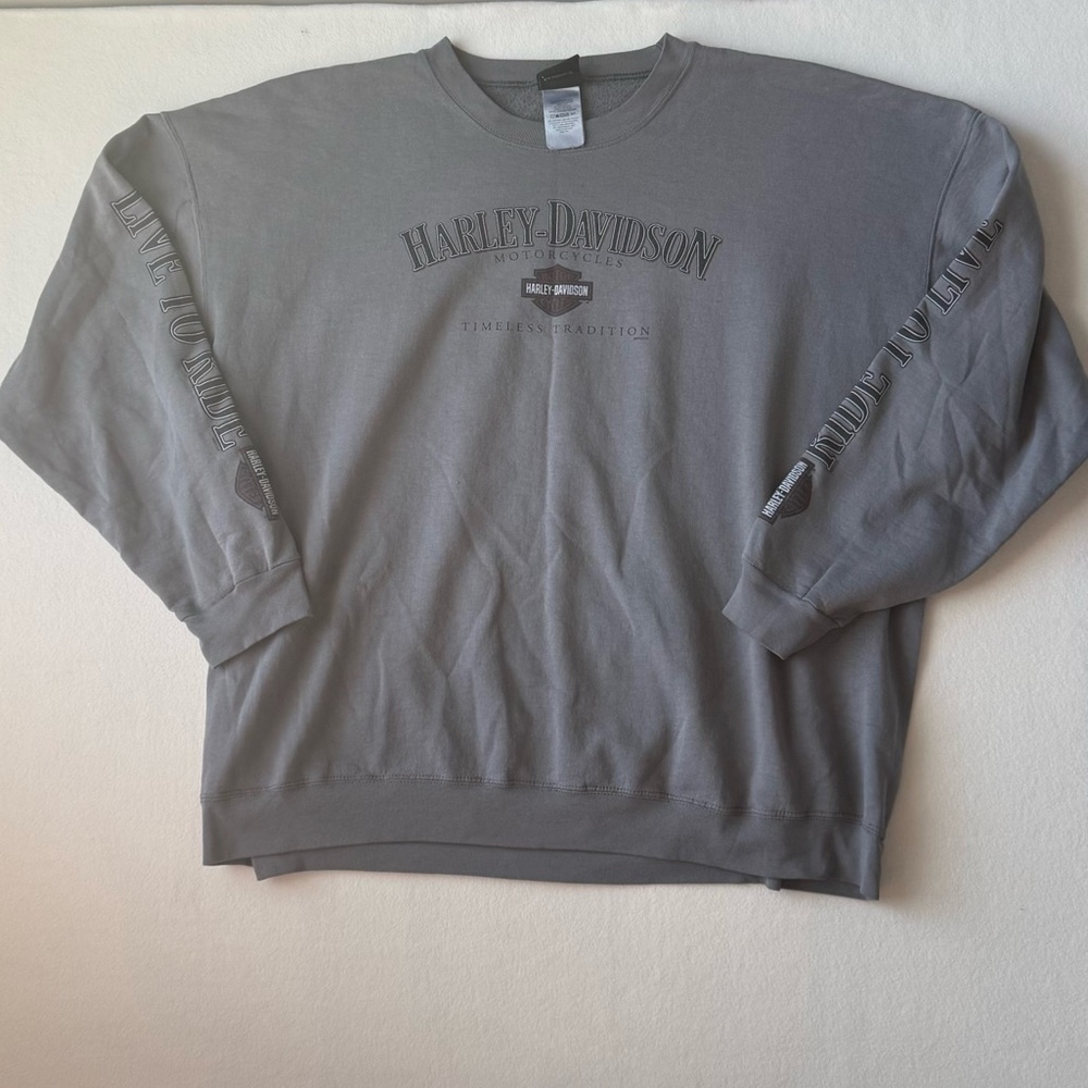 Harley-Davidson Charcoal Crewneck Sweater 3XL